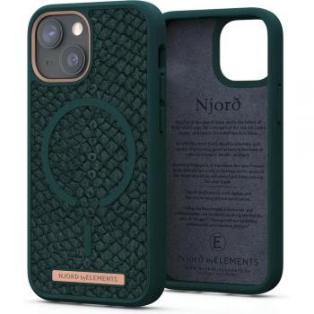 Njord Jörð Case für iPhone 13, grüne Smartphone Hülle