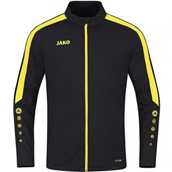 JAKO Herren Trainingsjacke Power Polyester Schwarz/Gelb XL
