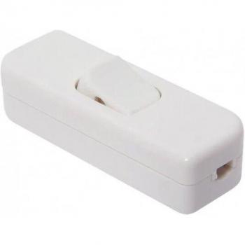Commutateur Debflex Bifilaire 2A finition blanche
