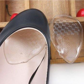 Coussins de talon en silicone pour chaussures hautes, doublure arrière antidérapante