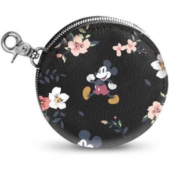 Mickey‑Natur Portemonnaie 9,5 × 1,5 cm – Dunkelgrau