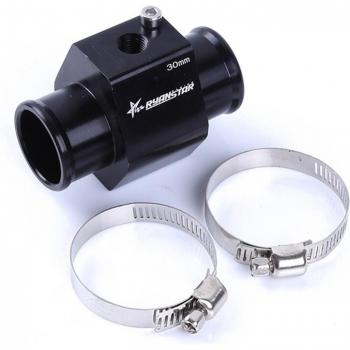Kühler Schlauch Adapter mit integriertem Wassertemperatursensor 28/30/32/34/36/38/40mm