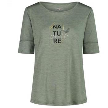 CMP Damen T-Shirt Kurzarm Salvia Melange
