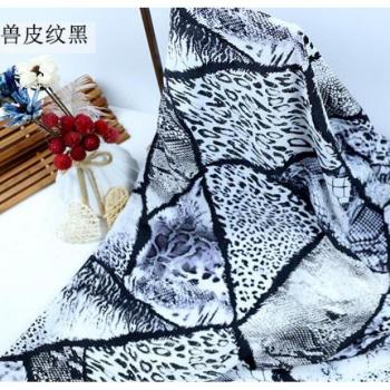Leopard Stretch Fabric for Sewing