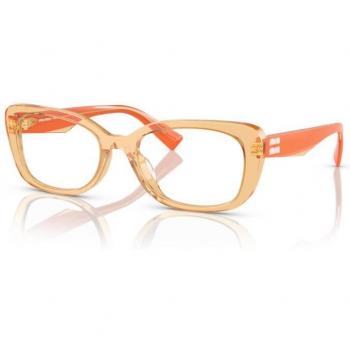 Miu Miu Mujer MU 07VV 12M1O1 Occhiali Solari Acetato Naranja
