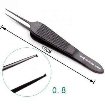 Edison Stainless Steel Forceps 12.5cm for Ophthalmic Use