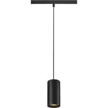 NUMINOS S SLV 1006834 Lampada a Sospensione 16 W Traccia LED 48 V DALI Nero