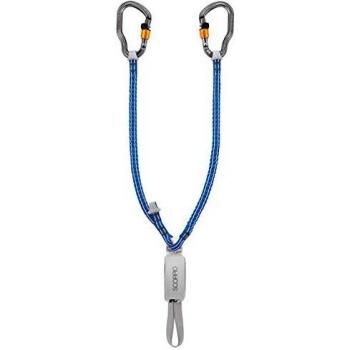 Petzl SCORPIO VERTIGO Retractable Via Ferrata Lanyard with Progressive Tearing Energy Absorber and VERTIGO WIRE-LOCK Carabiners
