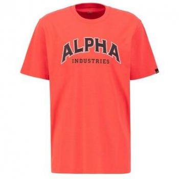 Alpha Industries Men's S Red Tee