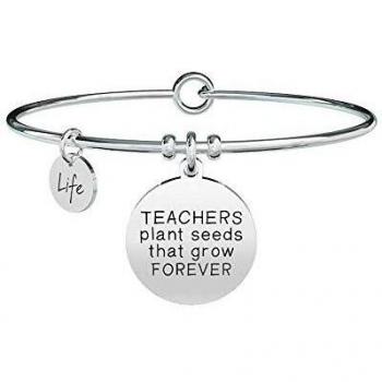 Anello in argento da Teachers Plant Seeds con incisione personalizzata
