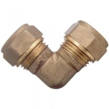 90° Messing‑Winkel‑Verbindung – Cornat Ø 22 mm