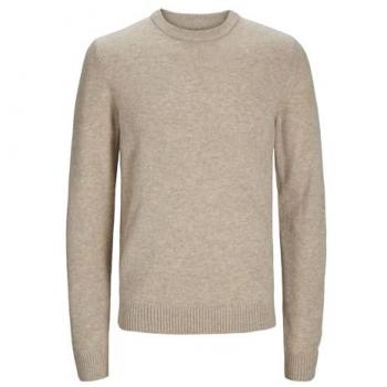 Jack & Jones Rundhalspullover JPRCCLAMBSWOOL KNIT CREW NECK LN