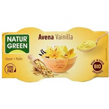Pack 6x Postre de Avena y Vainilla Bio (2x125 g) NaturGreen