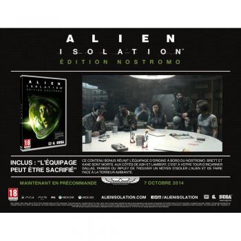 Alien Isolation Edition Nostromo