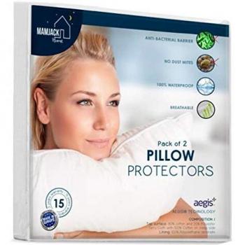 Duo de Couvre-Oreiller Respirant et Hygiénique