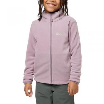 Jack Wolfskin Fleecejacke Taunus für Kinder, lila