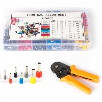 1200pcs Wire Ferrule Connector Set