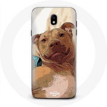 American Pit Bull Terrier Brown Case for Samsung Galaxy S4