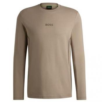 BOSS GREEN Langarmshirt »Togn Mirror«, mit Markenlabel