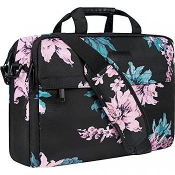 EMP‑SIGN 17” Floral School & Work Laptop Tote