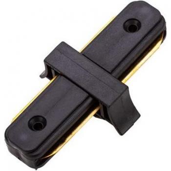 Pieza Conectora para Riel de Iluminación 1 Vía Negro