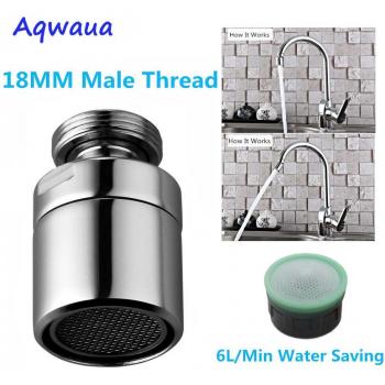 Aqwaua Brass Swivel Bidet Faucet Aerator