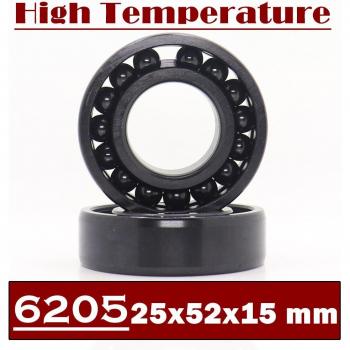 High Performance 6205 Bearing 25x52x15mm (2 Pieces) 500°C