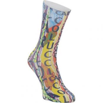 Männliche Curcio-Print-Socken Carlo Colucci