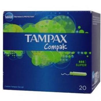 Tampon Tampax Compak Super 20 Unidades