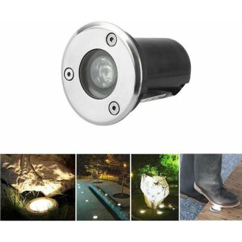 Incasso Faretto Calpestabile Led 1,5 W Luce Naturale Giardino ES07