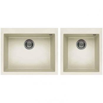 Elleci Lavello Quadra 210 Granitek Bianco Antico da Incasso