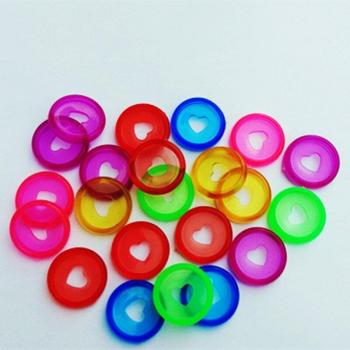 Colorful Loose-Leaf Binding Rings