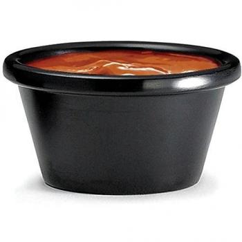 Dip Bowl – Matte Black 4oz