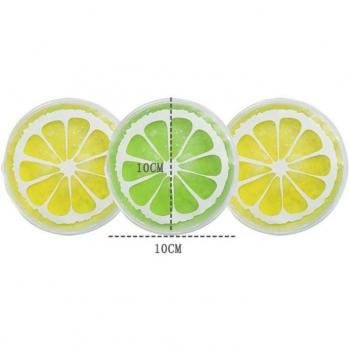 Mini PVC Cooler Bag with Cartoon Fruit Gel for Physiotherapy