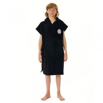 Poncho Logo Rip Curl Noir