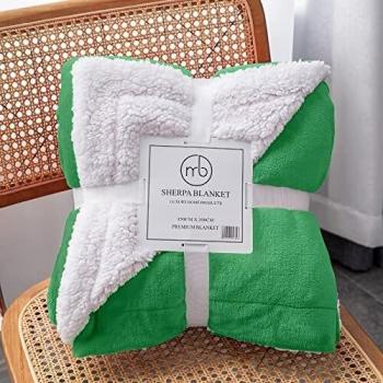Mixibaby Extra Dicke Wohndecke – 150 × 200 cm, Apfelgrün