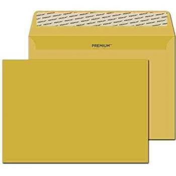 Blake Premium Business C5 162 x 229 mm 120 gsm Peel and Seal Wallet Envelopes (61455) Cream Wove