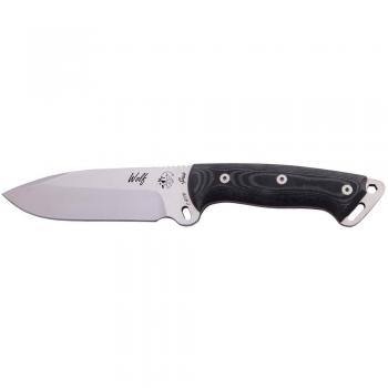 Herramienta Multiusos WOLF J&V: Micarta, Funda Cordura, Hoja 14.5 cm