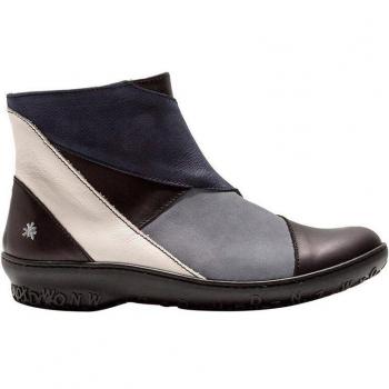 Damenstiefel ANTIBES in Schwarz-Blau Fog