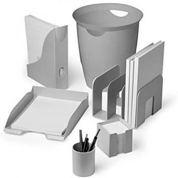 Durable ECO (6 Pack) Desk Pen Holder | Recycled Plastic & Blue Angel Certified | Office & Classroom Organizer