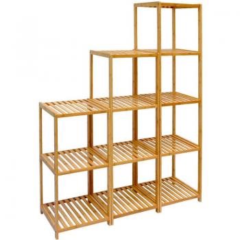 EPR-YU-118 Modular Wooden Shelving Unit (5 Levels)