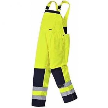 Portwest Salopette Girona Alta Visibilità Gialla L Navy-Giallo