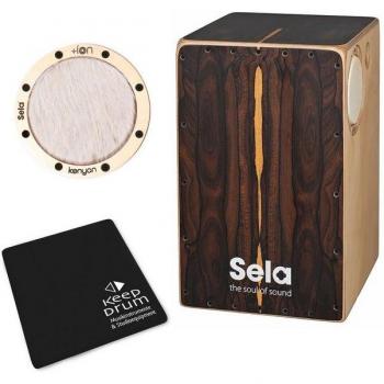 Sela Cajon Iconic Ziricote mit Sitzpolster