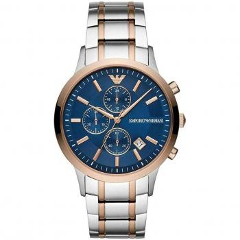 Montre Emporio Armani Renato AR80025 – Quartz Bleu Saphir