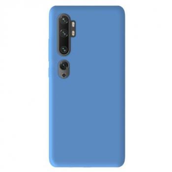 Protection silicone matée – couleur bleu ciel – Xiaomi Mi Note 10