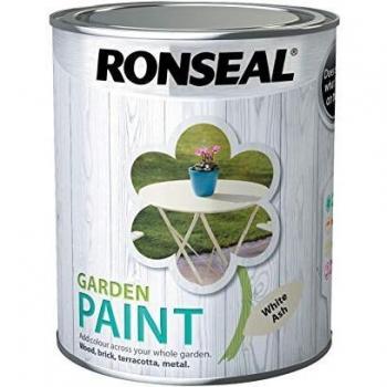 Ronseal General Purpose Garden Paint White Ash 750ml
