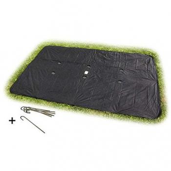 Housse de protection trampoline EXIT TOYS Supreme Ground Level 214x367 cm Vert/Noir