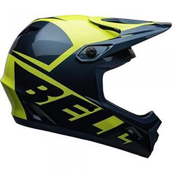 Bell Transfer Casco Unisex Slice Gloss Blu High‑Visibility L