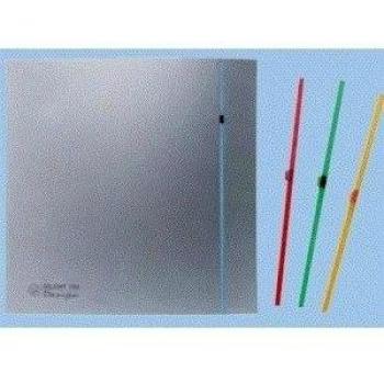 Extractor de Baño S&P Silent-200 CHZ Diseño Plata 3C