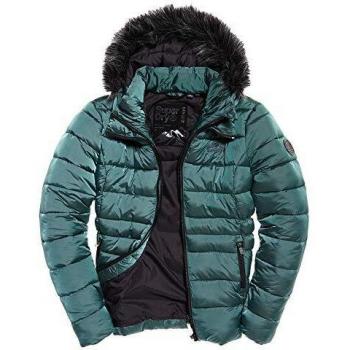 Giacca Imbottita Taiko Superdry, Donna, Dark Port Foglia di Tè Scuro, XS